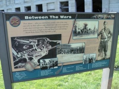 Between the Wars Marker. Click for full size. Between the Wars Marker image. Click for full size.