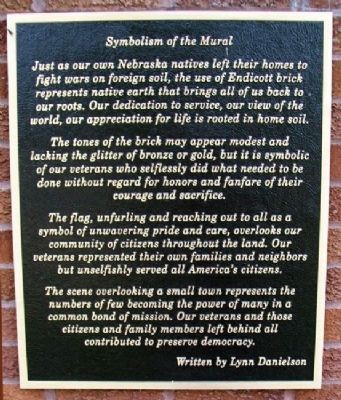 Symbolism on the Memorial Drive Marker image. Click for full size.