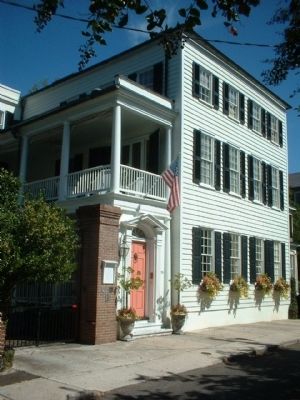 126 Tradd Street The Dr. Peter Fayssoux House and Marker. Click for full size. 126 Tradd Street The Dr. Peter Fayssoux House and Marker image. Click for full size.