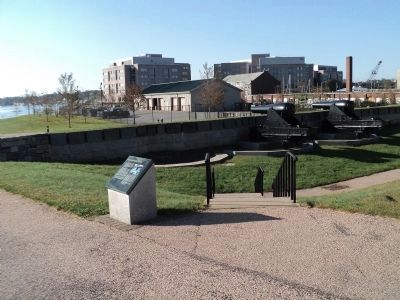 Marker at Fort Trumbull image. Click for full size.