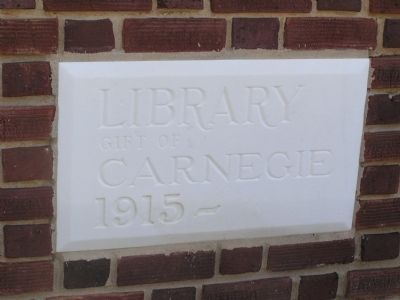 Marker stone on the museum image. Click for full size.