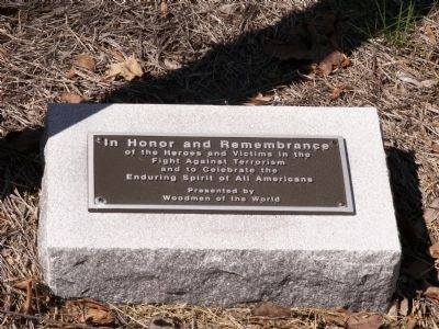 In Honor and Rememberance Marker image. Click for full size.