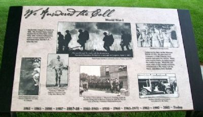 World War I Marker image. Click for full size.