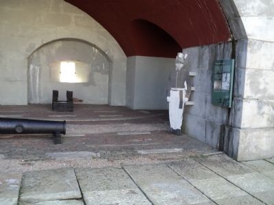 Marker in Fort Trumbull image. Click for full size.