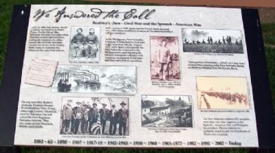 Beatrice's Own - Civil War and the Spanish-American War Marker image. Click for full size.