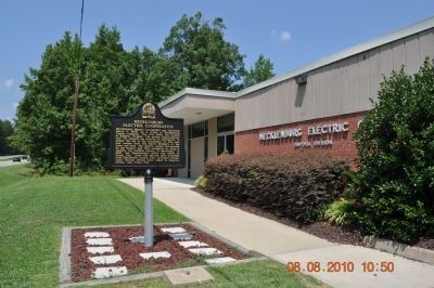 Mecklenburg Electric Cooperative Marker. Click for full size. Mecklenburg Electric Cooperative Marker image. Click for full size.