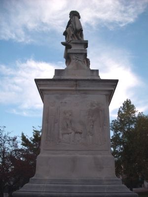 Right Side - - Lawrence County Soldiers Sailors and Pioneers Memorial Marker. Click for full size. Right Side - - Lawrence County Soldiers Sailors and Pioneers Memorial Marker image. Click for full size.