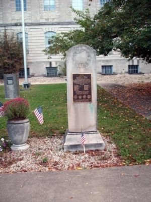 Full View - - Lawrence County Vietnam Honor Roll Marker image. Click for full size.