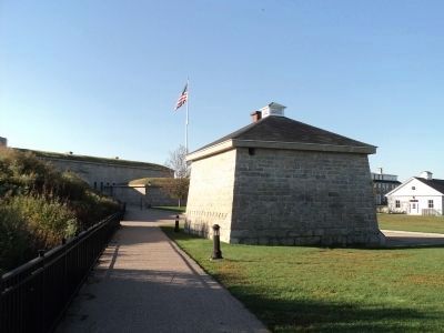 Blockhouse at Fort Trumbull image. Click for full size.
