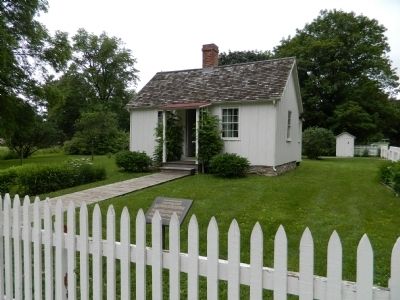 Herbert Hoover's Birthplace image. Click for full size.
