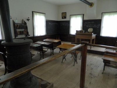 Schoolhouse Interior image. Click for full size.