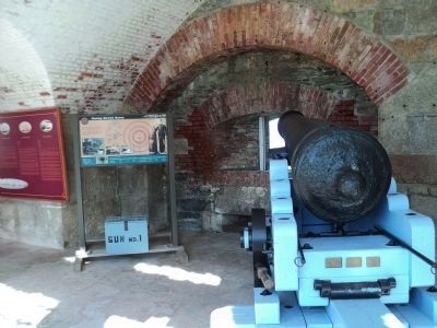 Going Great Guns Marker. Click for full size. Going Great Guns Marker image. Click for full size.