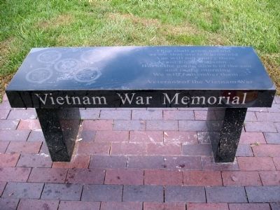 Bartholomew County Vietnam War Memorial Marker image. Click for full size.