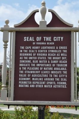 Seal of the City of Virginia Beach Marker image. Click for full size.