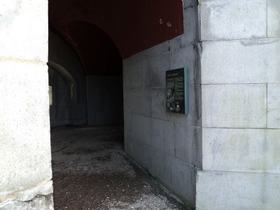 Fort Interiors Marker. Click for full size. Fort Interiors Marker image. Click for full size.