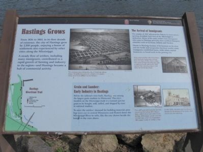 Hastings Grows Marker image. Click for full size.