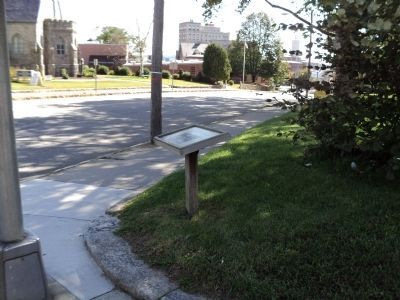 Marker in Williams Memorial Park image. Click for full size.