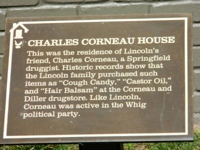Charles Corneau House Marker image. Click for full size.