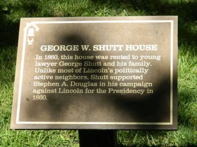 George W. Shutt House Marker. Click for full size. George W. Shutt House Marker image. Click for full size.