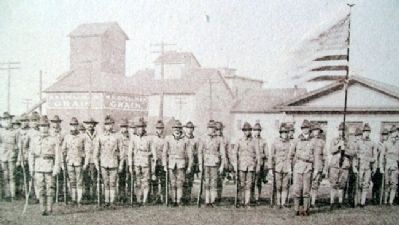Photo on Beatrice's Own - Company C 134th Infantry Regiment Nebraska National Guard Marker. Click for full size. Photo on Beatrice's Own - Company C 134th Infantry Regiment Nebraska National Guard Marker image. Click for full size.
