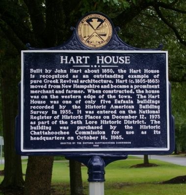 Hart House Marker image. Click for full size.