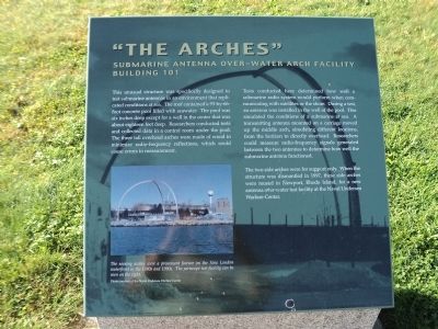“The Arches” Marker. Click for full size. “The Arches” Marker image. Click for full size.