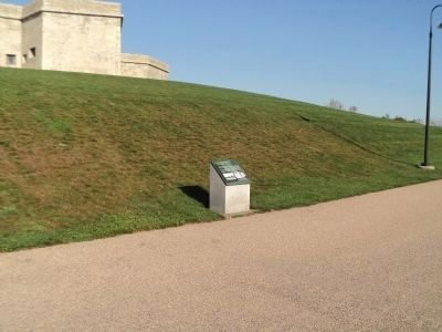 Marker at Fort Trumbull State Park image. Click for full size.