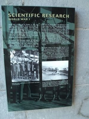 Scientific Research Marker image. Click for full size.