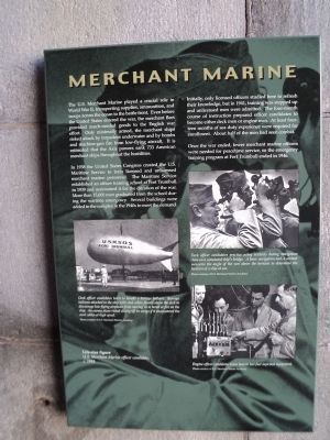 Merchant Marine Marker image. Click for full size.