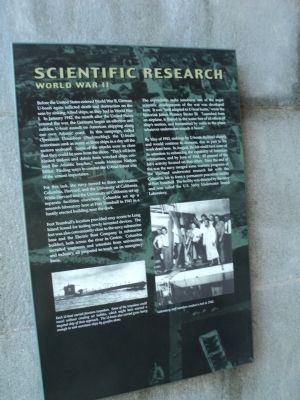 Scientific Research Marker image. Click for full size.