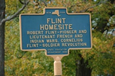 Flint Homesite Marker image. Click for full size.