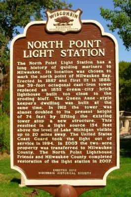 North Point Light Station Marker image. Click for full size.