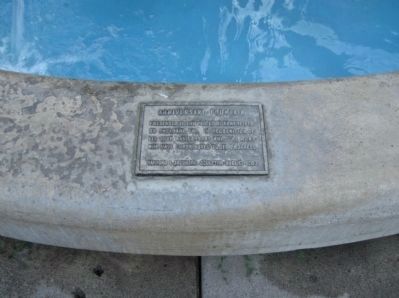 Anniversary Fountain Plaque image. Click for full size.