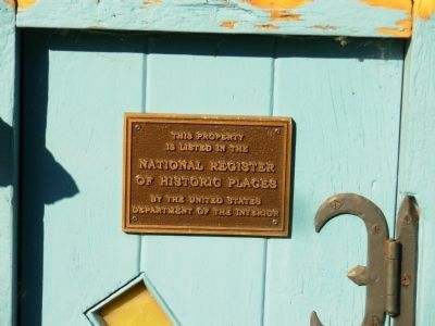 National Register Plaque on Windmill image. Click for full size.