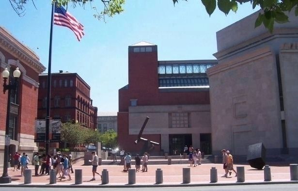 The General Dwight David Eisenhower Plaza/U.S. Holocaust Memorial Museum image. Click for full size.