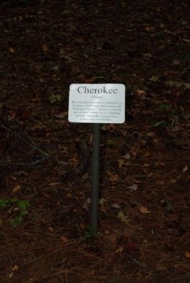 Cherokee Marker image. Click for full size.