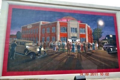 Paducah Coca-Cola Bottling Company Mural image. Click for full size.