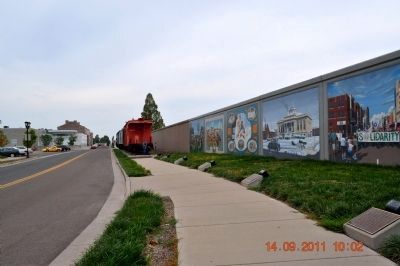 Riverside Hospital at Fort Anderson Mural image. Click for full size.