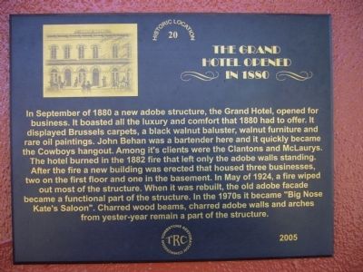 The Grand Hotel Marker image. Click for full size.