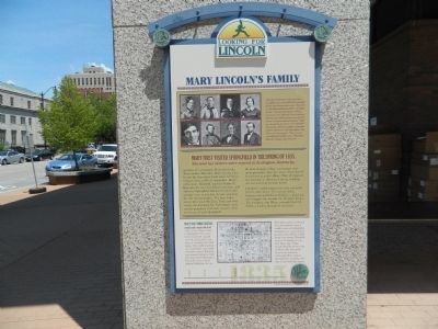 Mary Lincoln's Family Marker image. Click for full size.