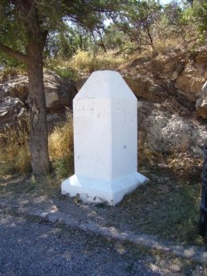 Mule Pass Marker image. Click for full size.