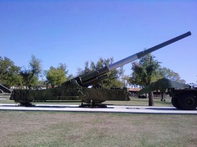 Fort Sill's 'Atomic Cannon' image. Click for full size.