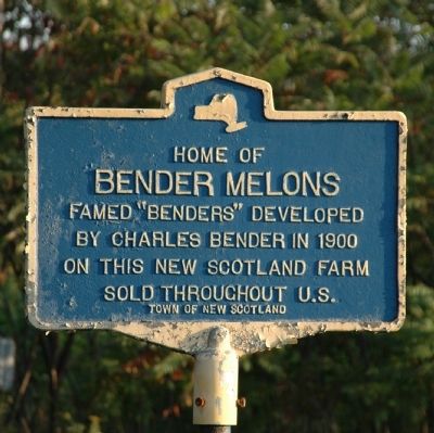 Bender Melons Marker. Click for full size. Bender Melons Marker image. Click for full size.