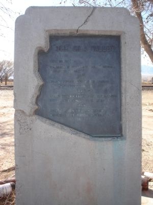 The Gila Valley Marker. Click for full size. The Gila Valley Marker image. Click for full size.