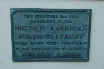 The Cliff House [plaque on the wall beneath the <i>Parallel</i> Marker] image. Click for full size.