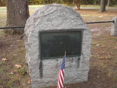 Maj. Gen. Stevens Death Marker image. Click for full size.
