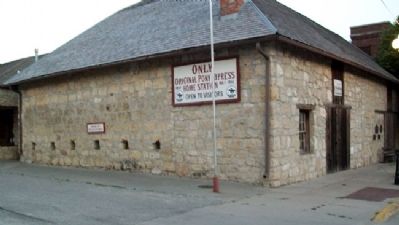 Pony Express Home Station No. 1 image. Click for full size.