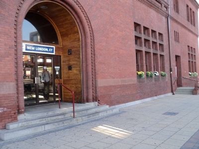 New London Railroad Station. Click for full size. New London Railroad Station image. Click for full size.