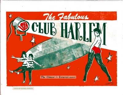 Club Harlem Souvenir Photograph Cover image. Click for full size.