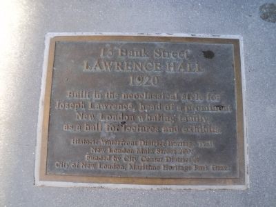 15 Bank Street Marker image. Click for full size.